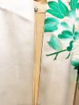 KIMONO JAPONAIS VINTAGE FURISODE VERT