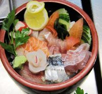 Dressage de sashimi
