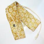 CEINTURE JAPONAISE TAN-OBI SOIE CRÈME