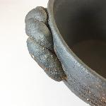 VASE JAPONAIS ROND PANIER